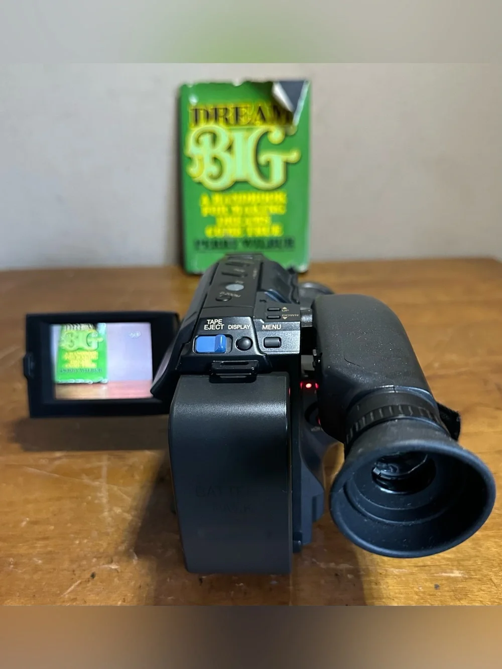 Panasonic Palmcorder PV-L559 VHS-C 150x Digital HD Zoom Lens Palmsight Camcorder